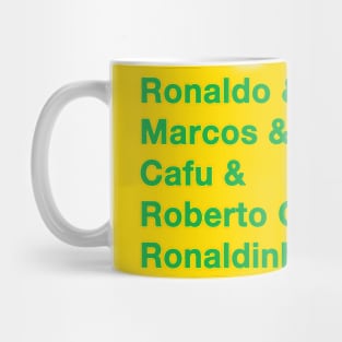 2002 Brazil World Cup Green Mug